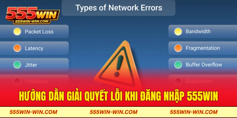 Hướng dẫn giải quyết lỗi khi đăng nhập 555win