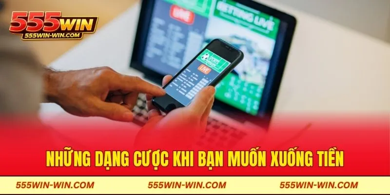 Những dạng cược khi bạn muốn xuống tiền